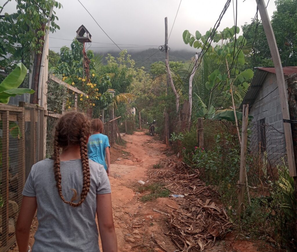 Lokalmiljø i Granadita, Honduras